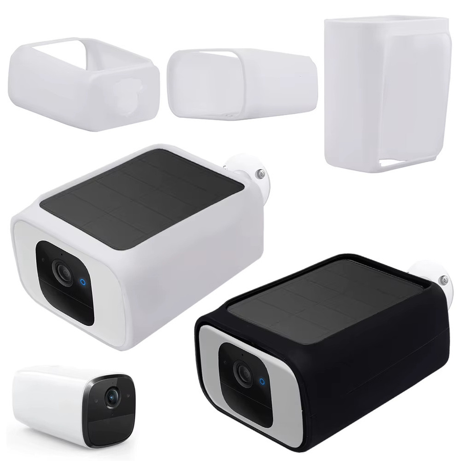 Eufy Security Outdoor SoloCam S230 (S40) Silikonhülle in Schwarz als UV- und Regenschutz mit Anti-Drop-Funktion - Bild 2