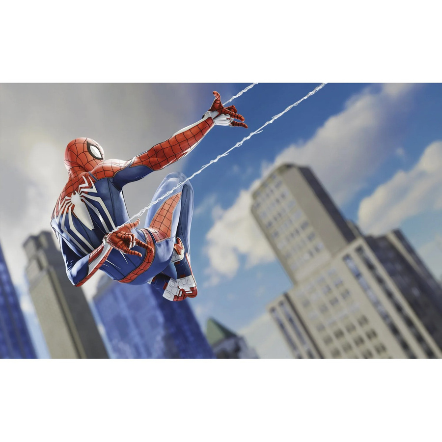 Komar Vlies Fototapete Marvel Spider-Man Spider Web Shooting Bunt - Bild 2