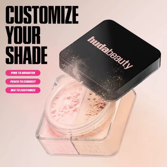 HudaBeauty Easy Bake Loose Puder, Natürlich, Unisex - Bild 2