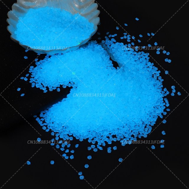 MOONBIFFY Leuchtende Kieselsteine im Dunkeln für Garten, Hof und Aquarium in Gelb und Blau (1000–5000 Stück) - Bild 1