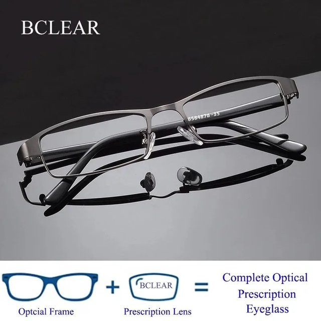 KLAR Korrektionsbrille, Unisex, Vollrand, Rechteckig, Acetat, Schwarz - Bild 1