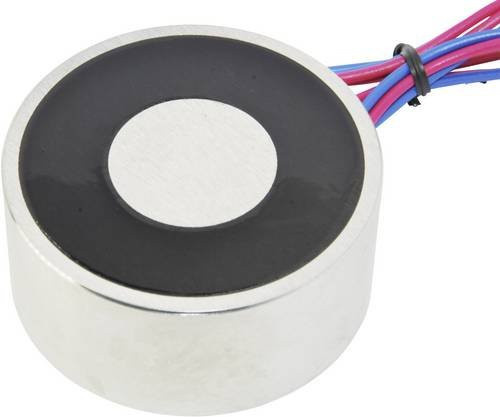RED MAGNETICS Elektromagnet ITS-PE-6329-24VDC in Silber, 960 N, 24 V/DC, 33 W - Bild 1