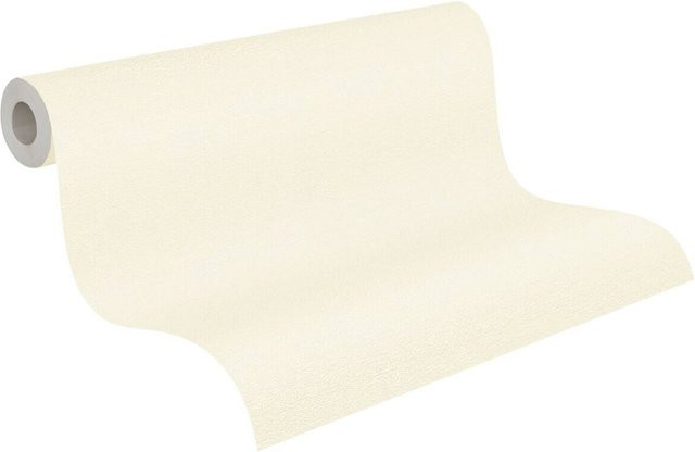 A.S. Création Vliestapete weiß modern glatt B/H: 53 x 1005 cm - Bild 1