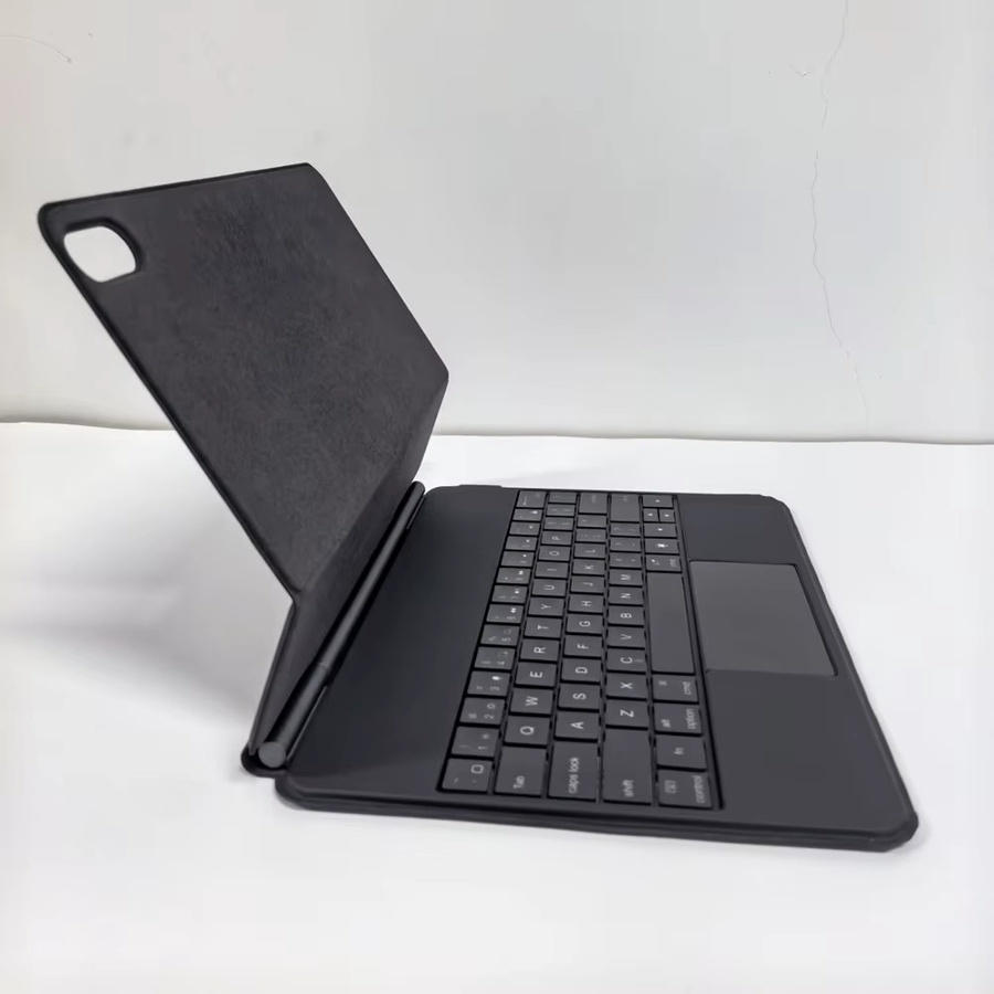 AJIUYU Magic Keyboard mit Trackpad für OPPO Pad 4 / 4 Pro und OnePlus Pad 2 Pro 13,2 Zoll, magnetische Tastaturhülle, Schwarz - Bild 3