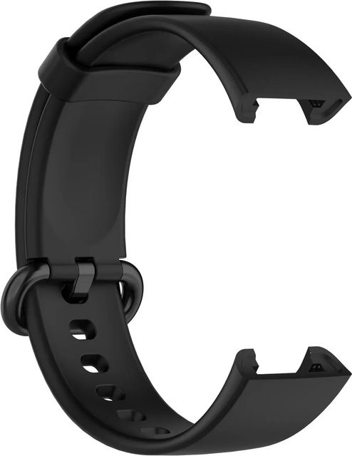 Uhrenarmband Silikon, Schwarz, Unisex - Bild 1