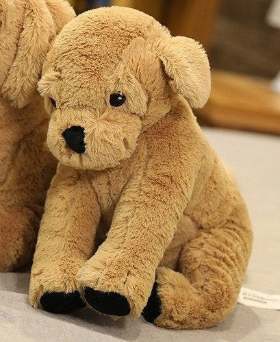 Labrador Hund Plüschtier, Mutter & Kinder, braun, ab 14 Jahren - Bild 1