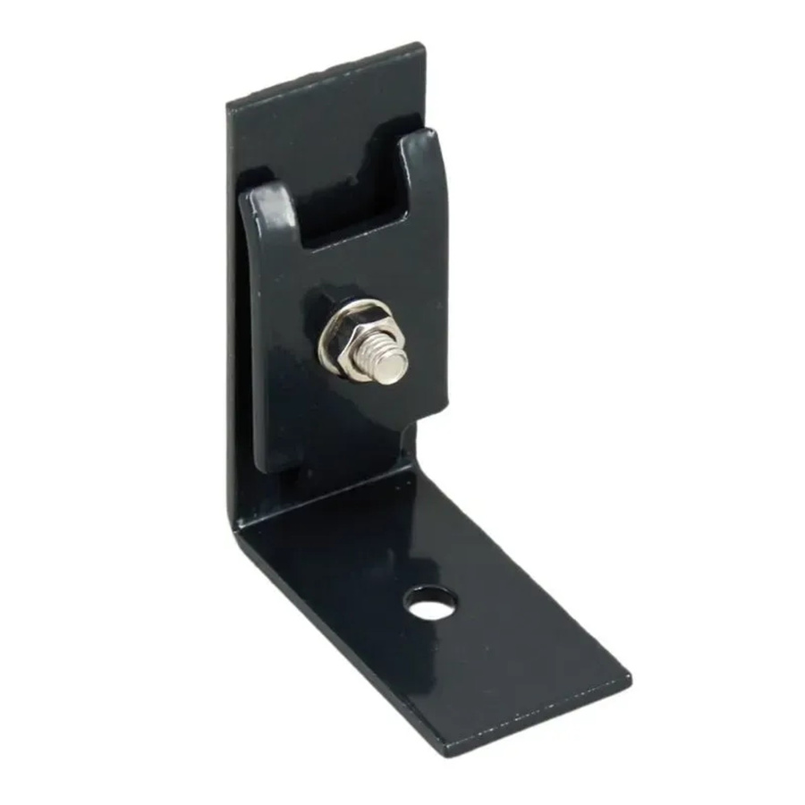 Galaflor Winkel Mattenverbinder für Doppelstabmatten in Anthrazit, 100 x 70 mm - Bild 2