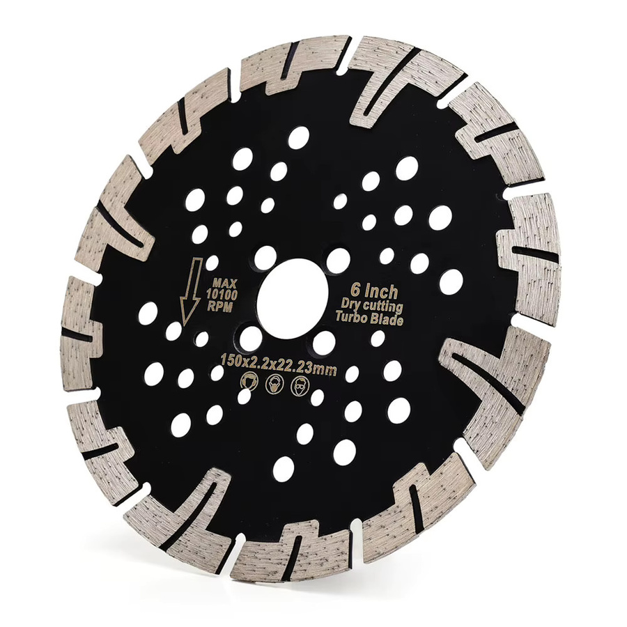PANFREET Diamant Sägeblatt Trennscheibe für Stein und Beton, Farbe: Silber, Durchmesser: 125 mm - Bild 1