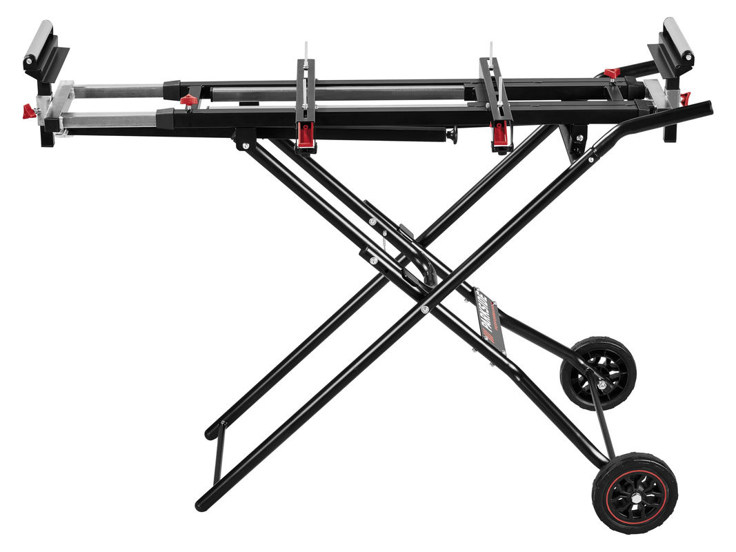 PARSIDE PERFORMANCE Portabler Arbeitstisch PPUG 1600 A1 in Schwarz, klappbar und höhenverstellbar mit Maschinenhalter - Bild 3