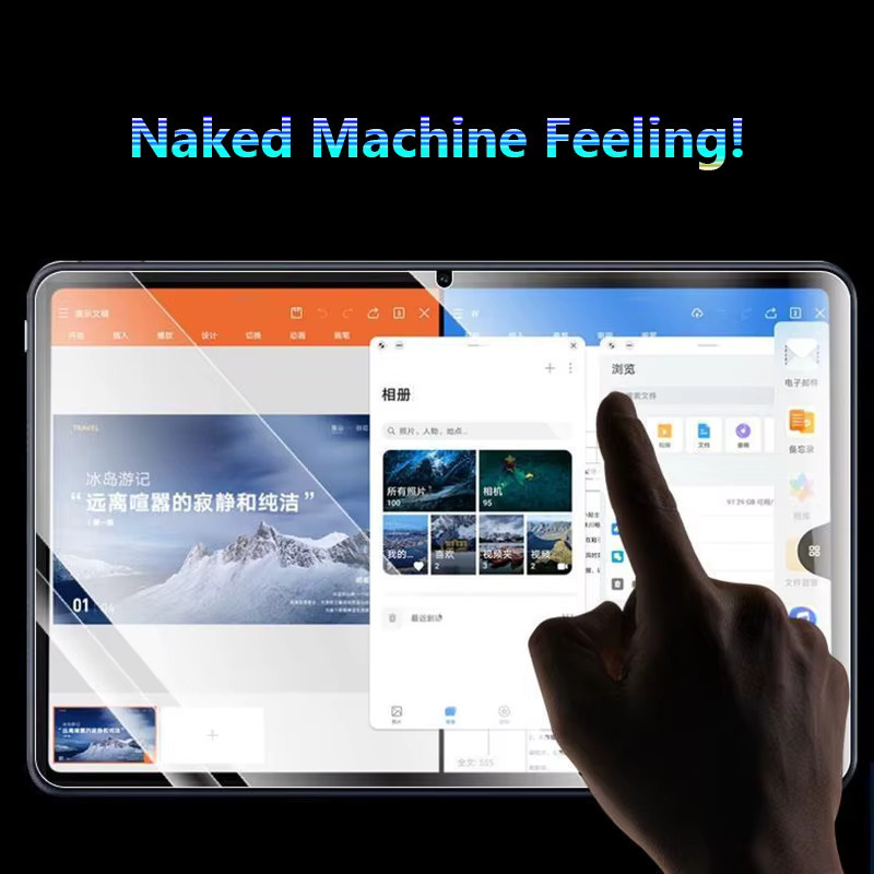 2 Stück Xiaomi Redmi Pad 2 SE 9.7 Displayschutzfolie aus transparentem Hydrogel für Vollschutz - Bild 3