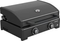 Campingaz Gasgrill Plancha Onyx 2 in Schwarz und Silbergrau mit Edelstahl-Ausführung, B/T/H: 65 x 56 x 31 cm - Bild 3