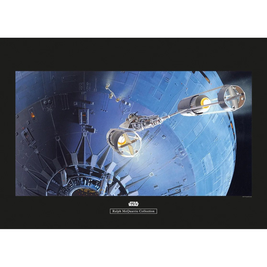 Komar Wandbild Star Wars Attack aus Qualitätsvlies, Breite: 70 cm, Höhe: 50 cm - Bild 2