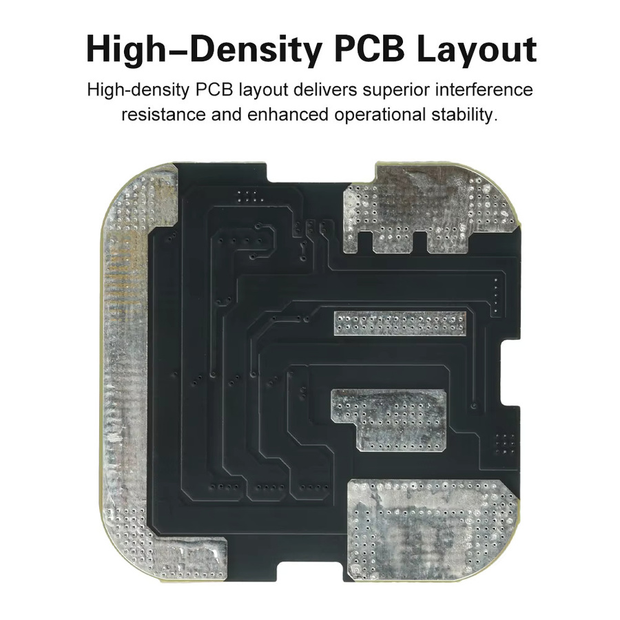 diymore 4S 60A 21700 BMS Lithium-Batterie-Schutzplatine mit Ausgleich für 3,7 V Serie, Schwarz - Bild 2