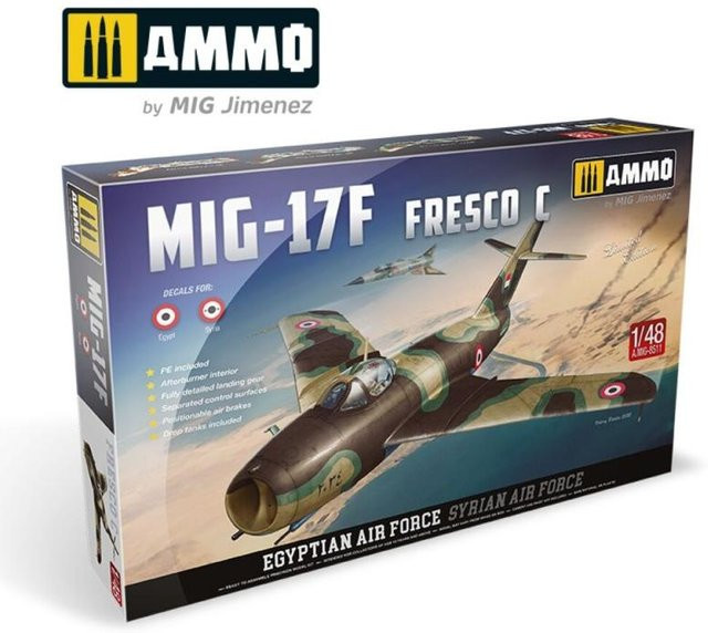 AMMO by MIG Jimenez MIG-17F Egypt - Syria, Fahrzeuge - Bild 1