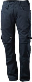 Mascot Mannheim Arbeitshose mit Kniepolstertaschen und Cordura, schwarzblau - Bild 1