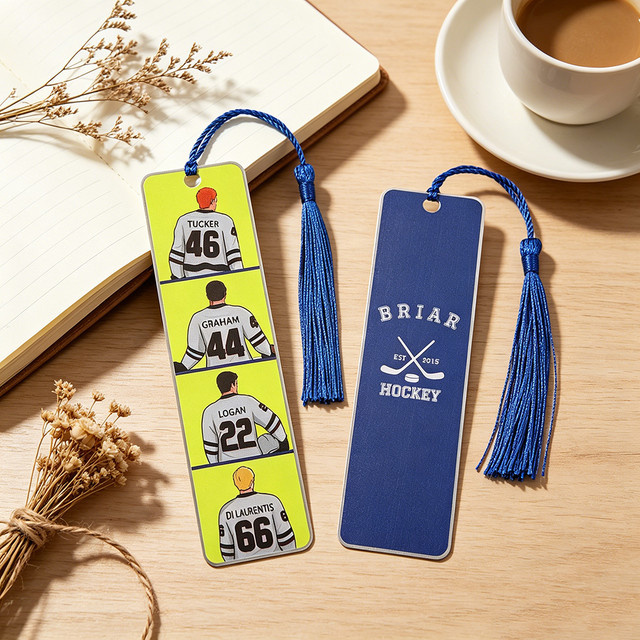 Doppelseitiges Lesezeichen Briar U University Garrett Graham Trikot Off-Campus-Serie Merchandise - Bild 1