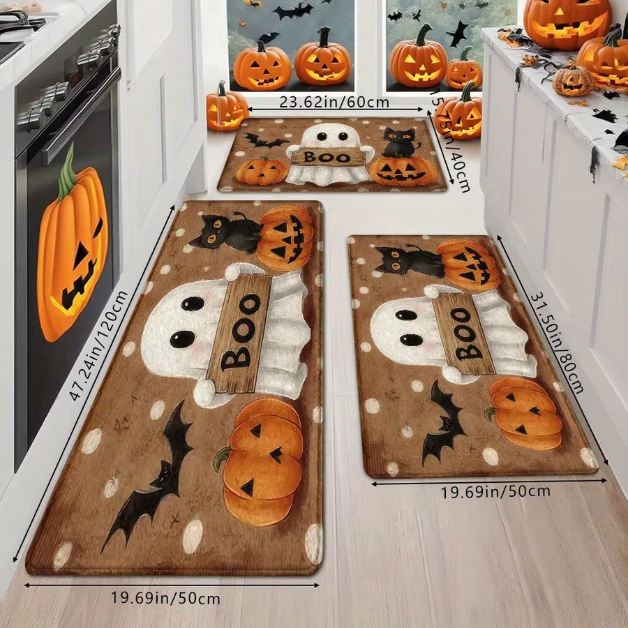 VIKAMA Halloween Fußmatte für gruselige Dekoration in Veranda, Küche oder Badezimmer - Bild 2