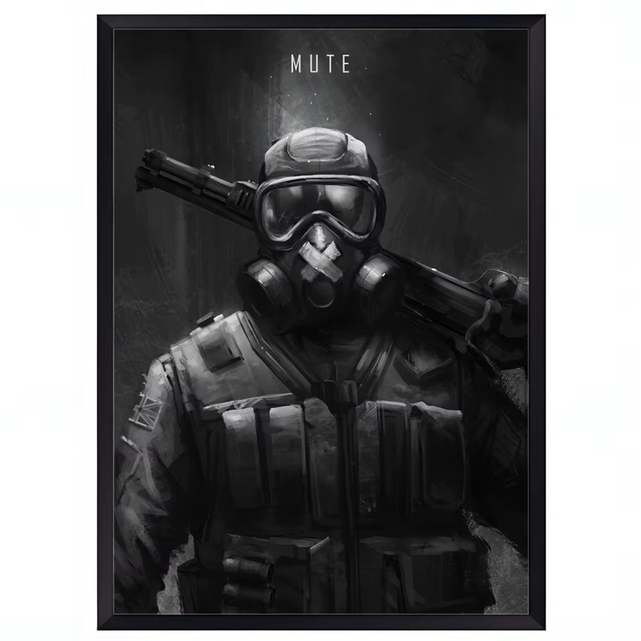 Tom Clancy's Rainbow Six Siege Wandkunst Poster wasserfest und selbstklebend - Bild 6