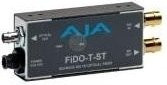 AJA FiDO-T Single Channel SDI to Fiber Video Extender mit Looping SDI Output, Schwarz, 1310 nm - Bild 1