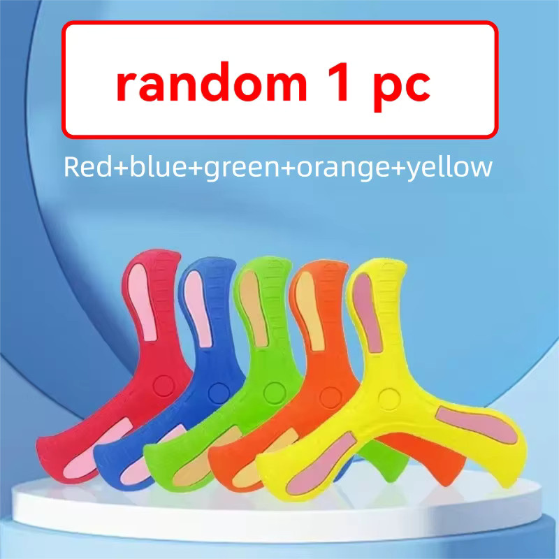 MYGVN Glow In Dark Dreiblatt-Bumerang, Bumerang, Gummi - Bild 2