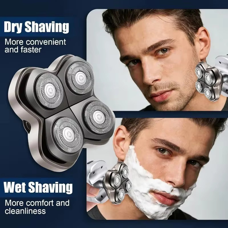 Skull Pro Ersatzklingen, 4 Stück, Kompatibel mit Pitbull/Butterfly Kiss Pro/Palm Shavers - Bild 2