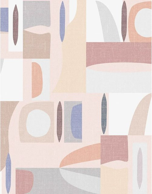Marburg Fototapete Vlies Modern Grafisch in Beige - Bild 1