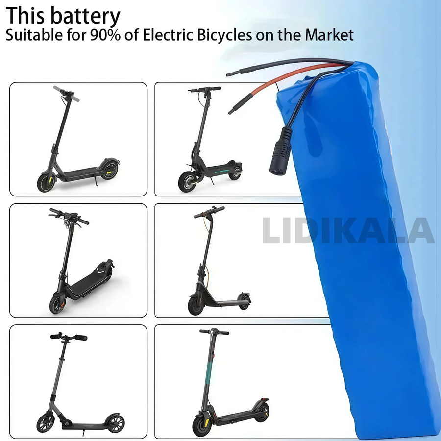 FIIDO 36V Akku 10S3P 150Ah Lithium-Ionen-Akku für FIIDO D1 D2 D2S D4S Elektroroller in Blau - Bild 4