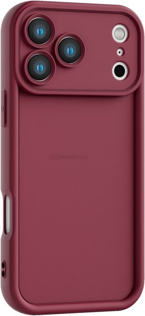 Stoßfeste Schutzhülle mit matter Textur für Apple iPhone 17 Pro Max, iPhone 17 Pro und iPhone 17 Air in Schwarz und Rot - Bild 1