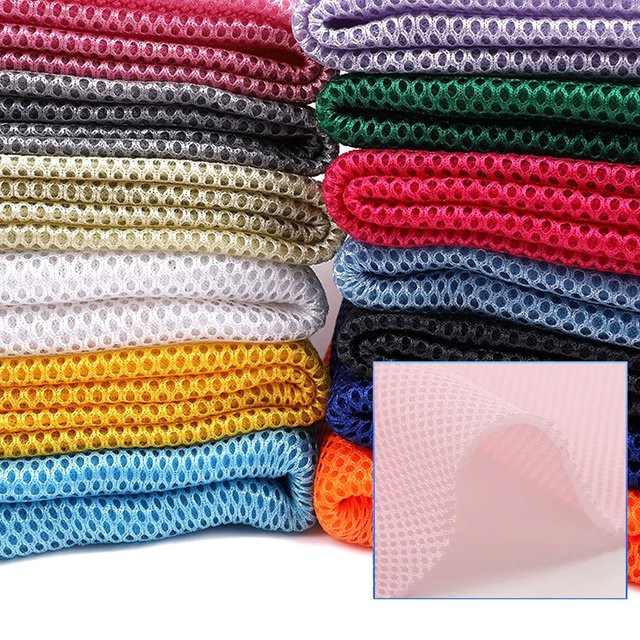 Findohope Atmungsaktiver 3D Mesh Stoff in Grün für DIY Polsterungen und Lautsprecherabdeckungen - Bild 1