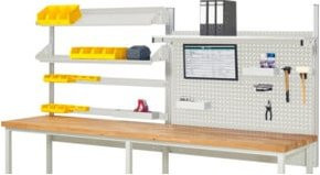 RAU System-Aufbau Komplettset 05 in Grau, Breite: 300 cm - Bild 1