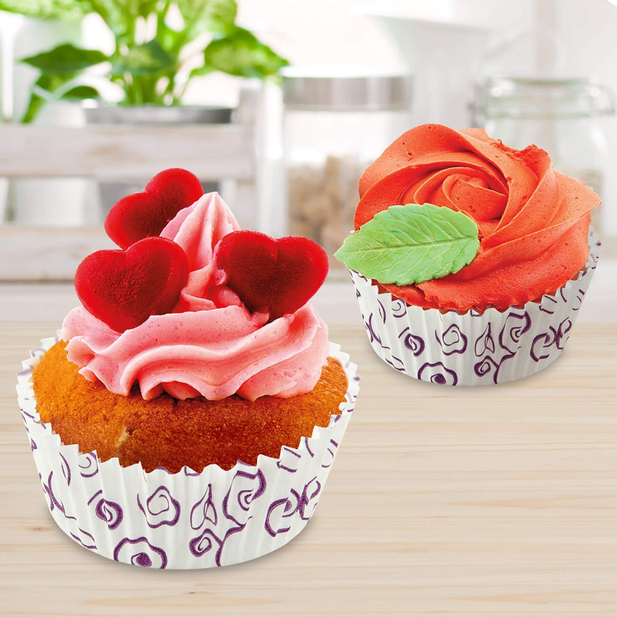 Zenker Muffinförmchen Fleur aus Papier, 50 Stück, rund - Bild 2