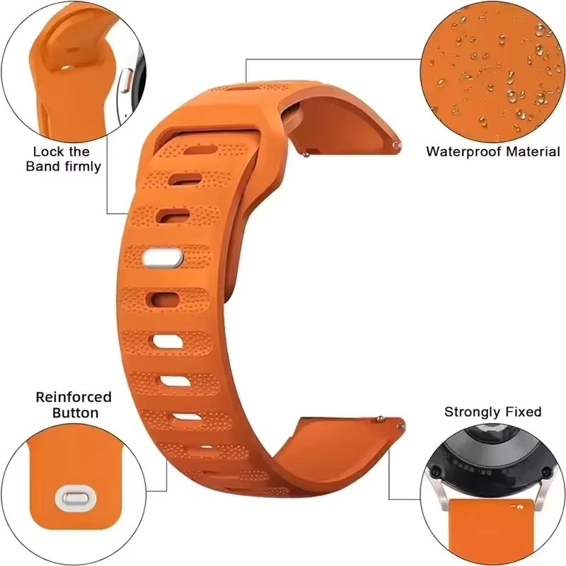 Xiaomi Uhrenarmband Silikon, 22 mm - Bild 3