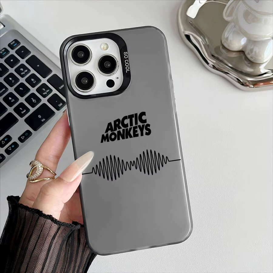 Pop A-Arctic M-Monkeys Handyhülle für Apple iPhone 11 12 13 14 15 16 Pro Max Plus mit Schutzbeschichtung - Bild 3