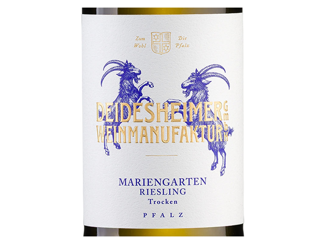 Deidesheimer Weinmanufaktur Forster Mariengarten Riesling trocken Weißwein 2024 0,75 l - Bild 2