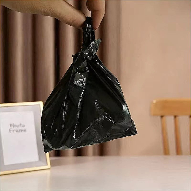 Praktische kleine Kunststoff-Mülltüten in Schwarz für Haustiere, Küche und verschiedene Zwecke - Bild 6