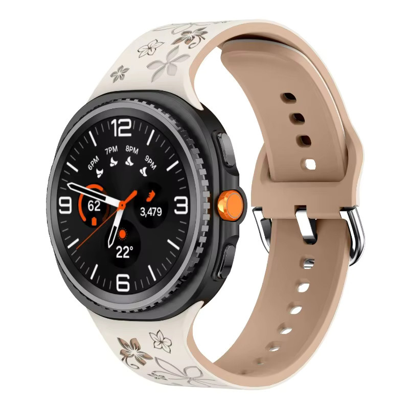 CAOWTAN Uhrenarmband Silikon, Samsung Galaxy Watch 8, Unisex - Bild 2