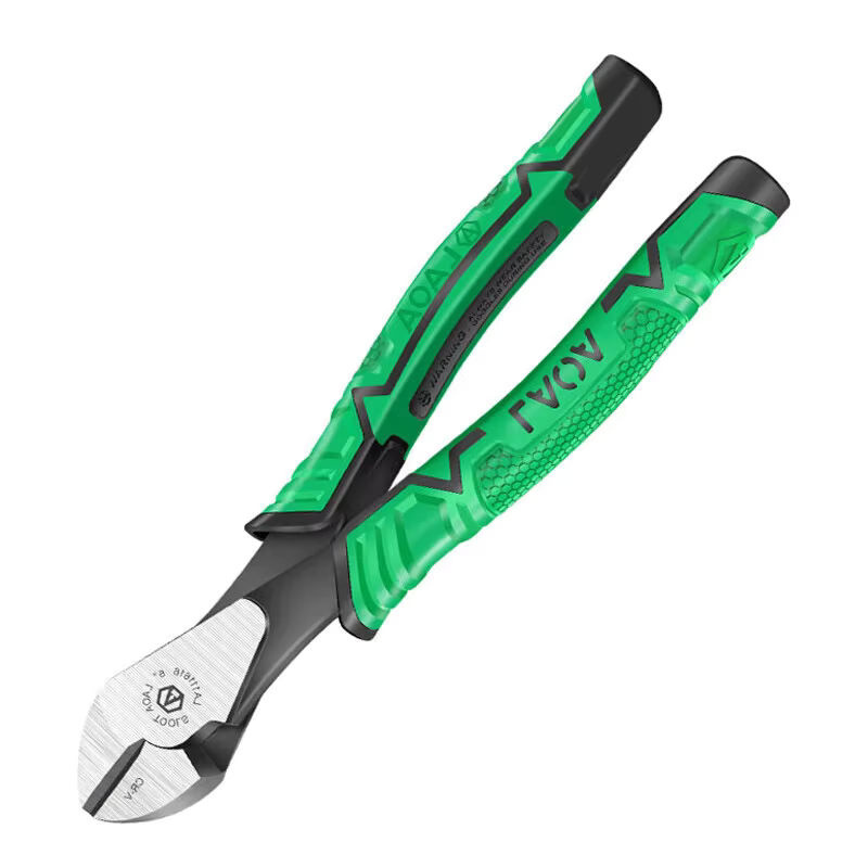 LAOA Professionelle Exzentrische Kombinationszange aus CRV in Grün, 7 Zoll (18 cm) - Bild 2