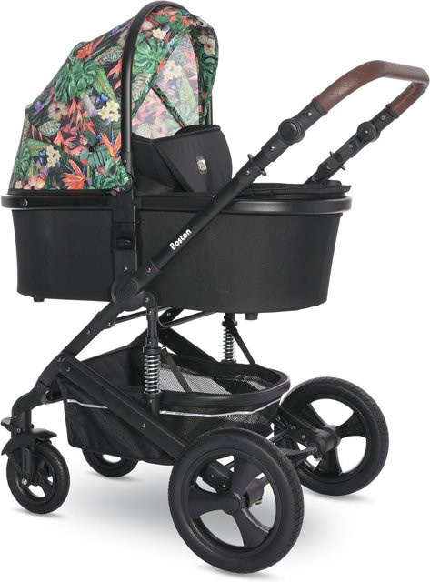 Lorelli Kombikinderwagen Boston 2 in 1 mit Babywanne und Sportsitz in Multicolour inklusive Mückennetz bis 22 kg - Bild 1