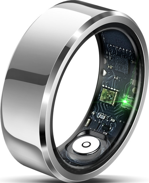Felixx Premium Smartring SR6 Unisex in Silber mit Pulsmessung und Blutsauerstoffmessung - Bild 1