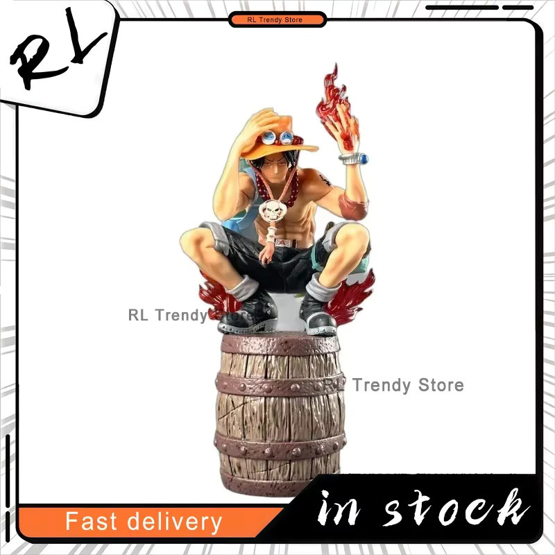 Bandai One Piece Portgas D. Ace Flamme Figur, 34 cm, Cartoon Modell Statue - Bild 2