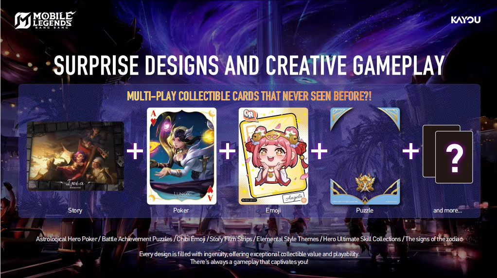 KAYOU Mobile Legends Sammelkarten, Englische Version - Bild 2