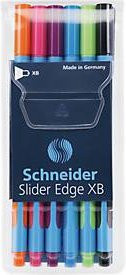 Schneider Slider Edge Kugelschreiber Mix-Set mit XB-Spitze, 6er-Etui, Mehrfarbig - Bild 1