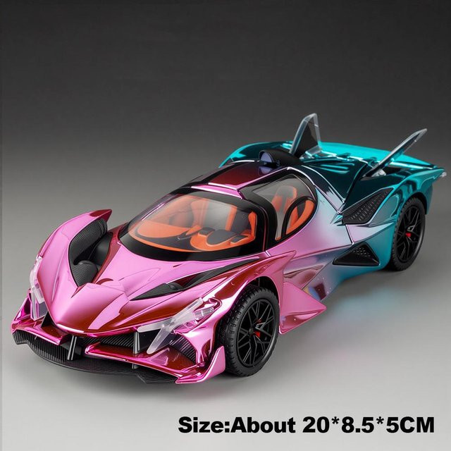 Linyi toy car Apollo Evo Ie Supercar Modell, 1:24, mit Licht und Sound, ab 14 Jahren - Bild 1
