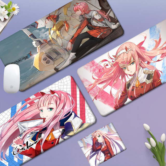DARLING In The FRANXX Zero Two XXL-Schreibtischmatte Kawaii Gaming-Schreibtischunterlage Multicolor - Bild 1