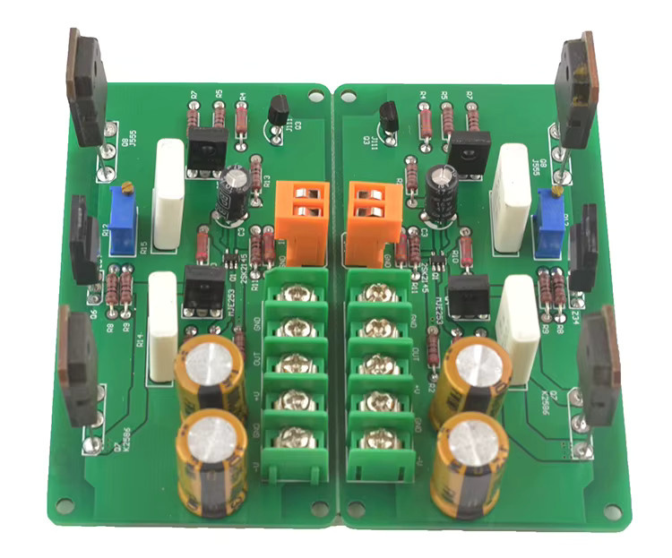 GZbotolave 2er-Set A30 Pure Class A Hochstrom-Mini-HiFi-Verstärkerplatine mit 2 Kanälen und 30 W + 30 W - Bild 2
