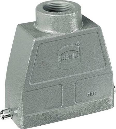 HARTING Tüllengehäuse Han 10B-rr-R-21 09300100442 in Grau aus Kunststoff - Bild 1