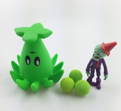 Yiran toy 1 Plants vs Zombies Erbsenschießer Actionfigur PVC - Bild 1