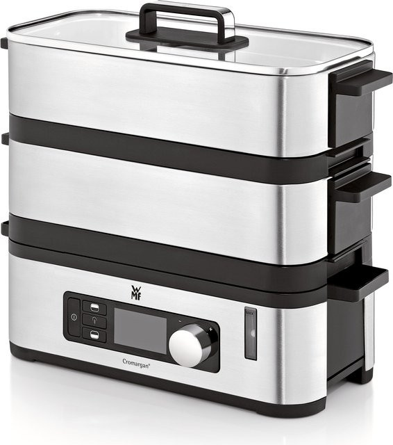 WMF Vitalis E Dampfgarer mit Glasdeckel in Silber - Bild 1