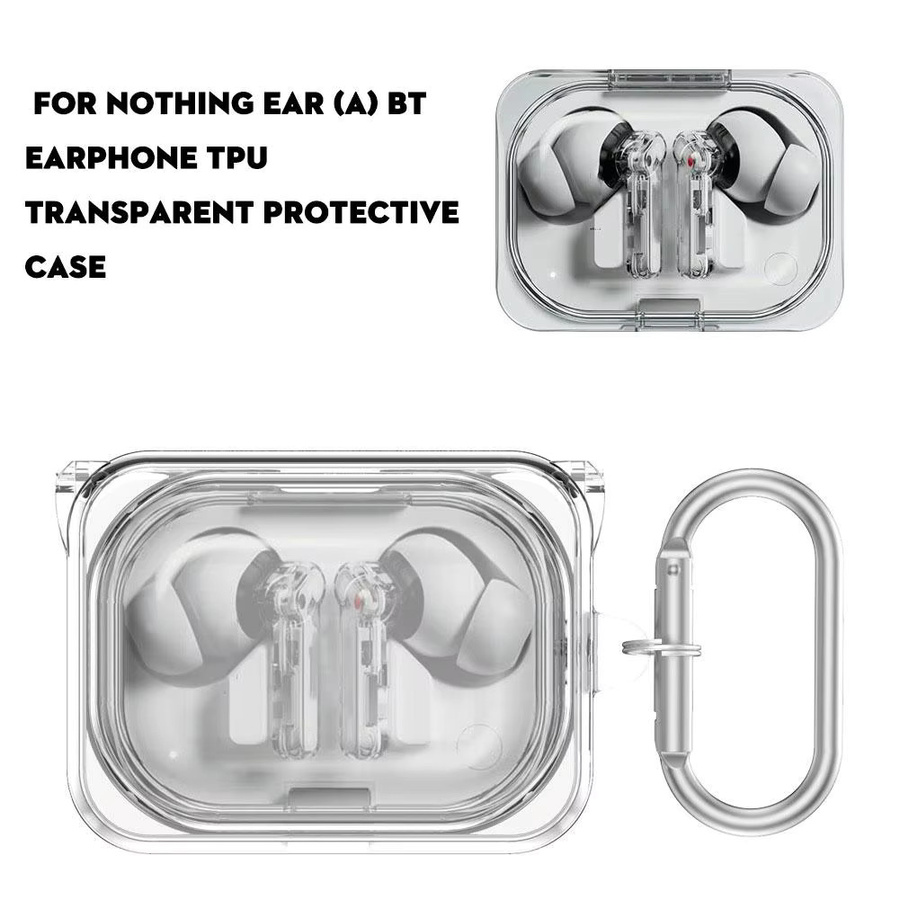 Transparente TPU-Schutzhülle für Nothing Ear (a) 2024, stoßfest und wasserdicht - Bild 2