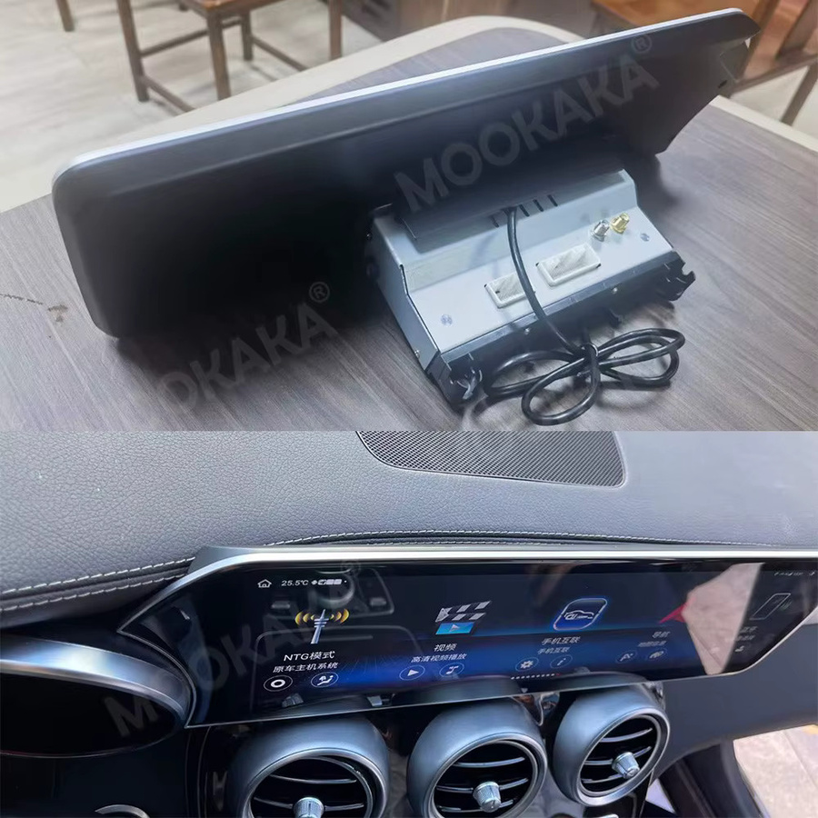 Aotsr Android 13 Multimedia Head Unit für Mercedes Benz GLC W205 mit 14,9 Zoll Display, Wireless CarPlay, GPS, WiFi und 4G, Schwarz - Bild 4